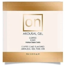 Пробник збудливого гелю Sensuva - ON for Her Arousal Gel Coffee Cake (4 мл): Форма випуску гель