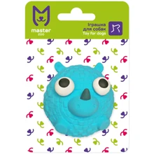 Іграшка для собак MasterZoo Носоріг 7.6х5.6х5.6 см синій: Виробник MasterZoo
