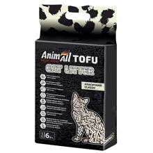 Соевый наполнитель AnimAll Tofu класик для кошек 4.66 кг, 10 л (Х/4/120): Вид Соевый