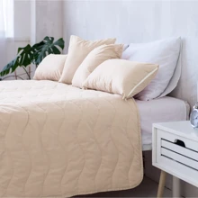 Покрывало Sonex Capri двустороннее 220x240 см желтый/белый (SO102404): Размер, см 220x240