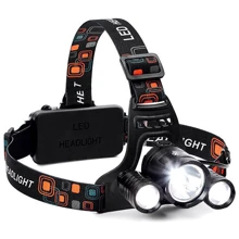 Фонарь туристический High Power Headlamp 3xT6: Тип Налобный
