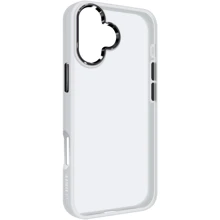Чехол для iPhone ArmorStandart UNIT2 Case Matte Clear for iPhone 16 Plus (ARM79288): Цвет белый
