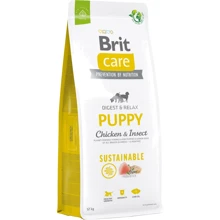 Сухой корм Brit Care Dog Sustainable Puppy для щенков 12кг (8595602558629): Тип Сухой корм