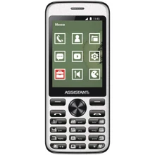 Мобильный телефон Assistant AS-204 Dual Sim Black (UA UCRF): Дисплей 2.8 TN (240x320)