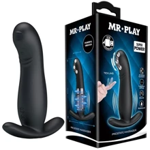 Вібростимулятор простати Mr.Play Super Rower Prostate Massager Black: Для кого Для чоловіків
