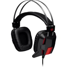 Наушники Redragon Lagopasmutus 2 Black-Red (75165): Тип конструкции полноразмерные