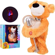 Интерактивное животное CHUANG TOYS CL1676 медведь, поет и танцует, свет: Тип животное