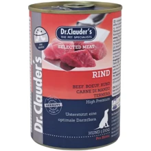 Влажный корм для взрослых собак Dr.Clauder's Selected Meat Beef Говядина 400 г (22441000): Тип Влажный корм