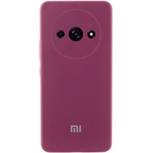 Чехол для телефонов Lakshmi Premium Silicone Case with Logo Full Camera Plum for Xiaomi Redmi A3: Совместимость Xiaomi Redmi A3