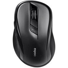 Мышь RAPOO M500 Silent Black: Интерфейс подключения Bluetooth + Wireless (радио интерфейс)