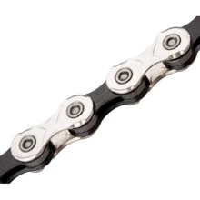 KMC X10-1 1/2x11/128 114 звеньев, NPBK silver/black (CHA-91-29): Количество передач 10