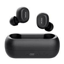 Навушники QCY T1 Black: Тип конструкції вакуумні