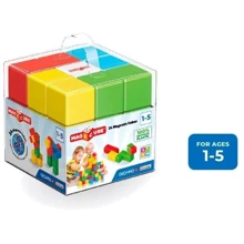 Магнитные кубики Geomag Magicube FColor Recycled Crystal, эко 24 детали (56): Количество деталей, шт. 24