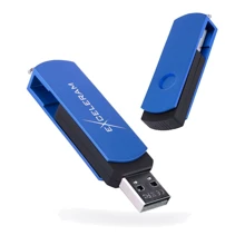 USB-флешка eXceleram 64GB P2 Series USB 2.0 Blue/Black (EXP2U2BLB64): Стандарт USB USB 2.0