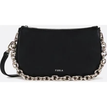 Женская сумка через плечо Furla Moon S Shoulder Bag черная (WB00356AX0733O6000): Пол Женский