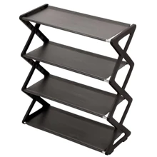 Полка для обуви Stenson 4 яруса 42х18.5х50 см (R97358 black): Тип Подставка для обуви