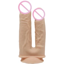 Фаллоимитатор с вибрацией Silexd Premium Silicone Dildo Model 1 Size 8" & 7" + LRS: Назначение Для двойного проникновения