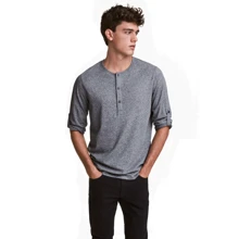 Лонгслів H & M 4126204 XS сірий: Вид Лонгсліви