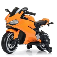 Детский электромотоцикл Bambi Racer Ducati оранжевый (M 4104EL-7): Вид мотоцикл