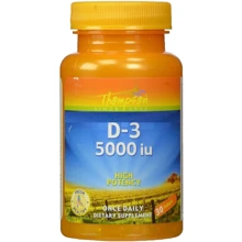 Thompson D-3 5000 IU, 30 Softgels (THO-24169): Тип Витамин D