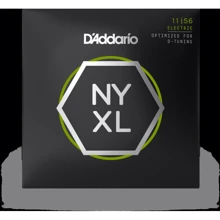 Струна для гітар Комплект струн D'addario NYXL1156 Medium Top / Extra Heavy Bottom (11-56): Тип Комплект струн