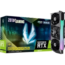 Видеокарта Zotac GAMING GeForce RTX 3070 Ti AMP Extreme Holo (ZT-A30710B-10P): Объем памяти, Гб 8