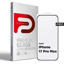 Захисне скло для iPhone ArmorStandart Tempered Glass Pro Black для iPhone 17 Pro Max (ARM86212): Тип захисту екрана на екран