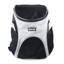 Рюкзак-переноска AnimAll HJ-136-1 для собак и кошек серый 31х25х35см (165966): Производитель AnimAll