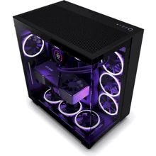 Корпус NZXT H9 Flow Matte Black (CM-H91FB-01): Форм-фактор материнської плати ATX / Micro-ATX / Mini-ITX