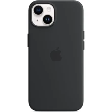 Чехол для iPhone Apple iPhone 14 Silicone Case with MagSafe - Midnight (MPRU3ZE/A): Цвет серый