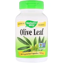 Nature's Way Olive Leaf 100 Caps Листья оливы: Форма выпуска Капсулы