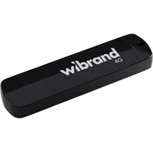 USB-флешка Wibrand 4GB Grizzly USB 2.0 Black (WI2.0/GR4P3B): Стандарт USB USB 2.0