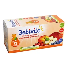BEBIVITA фиточай фруктовый витаминный(пак10 по 3) (4820025490756): Тип Чай