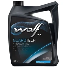 Моторное масло WOLF GUARDTECH 10W40 B4 5Lx4: Тип Полусинтетическое