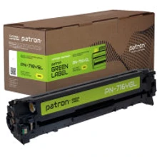 Картридж Patron Canon 716 Green Label, yellow (PN-716YGL): Виробник Patron
