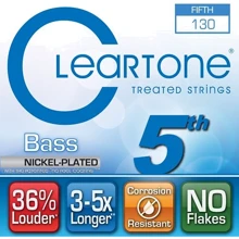 Струна для гитар Струна CLEARTONE 64-130 BASS NICKEL-PLATED 5TH STRING 130: Тип Струна