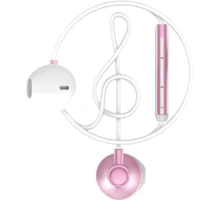 Навушники WK Wired Earphone Pink (WE300): Тип конструкції вкладиші