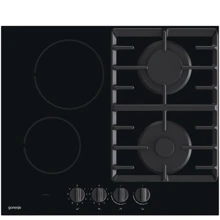 Варочная поверхность электрическая Gorenje GCE691BSC: Расположение панели спереди