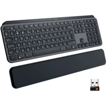 Клавіатура Logitech MX Keys Plus Advanced Wireless Illuminated Keyboard with Palm Rest Graphite (920-009416): Підключення беспроводное