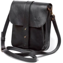 Чоловіча сумка планшет The Wings Mini Bag чорна (TW-Mini-bag-m-black-ksr): Стать Мужской