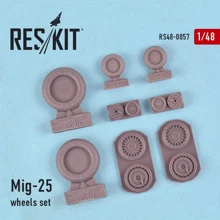 Смоляные колеса RESKIT для самолета МиГ-25: Производитель RESKIT