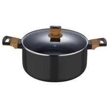 Кастрюля Bergner Earth black 28 см 6 л (BG-32037-BK): Тип Традиционная