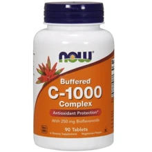 NOW Foods Vitamin C -1000 Complex Buffered Вітамін C -1000 буферізірованний комплекс 90 таблеток: Тип вітамін C