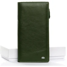 Женский кошелек Dr. Bond зеленый (32704 dark-green): Пол Женский