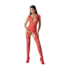 Бодістокінг із плетенням на грудях Passion BS099 One Size red: Для кого Для жінок
