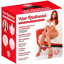 Надувна лялька Candy Dolls Hot Redhead: Для кого Для чоловіків