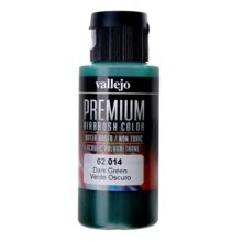 Краска Vallejo акрил-полиуретановая Premium Color темно-зеленый (VLJ62014): Производитель Vallejo