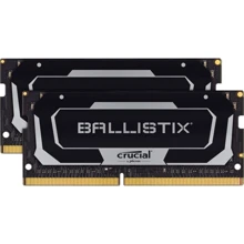 Crucial 32 GB (2x16GB) SO-DIMM DDR4 3200 MHz Ballistix Black (BL2K16G32C16S4B): Тип DDR4