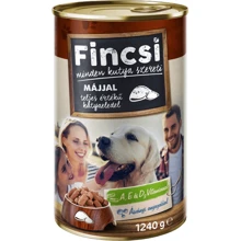 Вологий корм Fincsi для дорослих собак з печінкою 1.24 кг (5999883273036): Тип Влажный корм