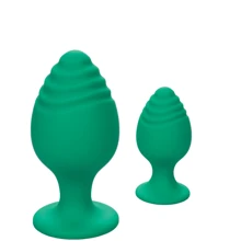Набор анальных пробок CalExotics Cheeky Buttplug Green: Для кого Для женщин